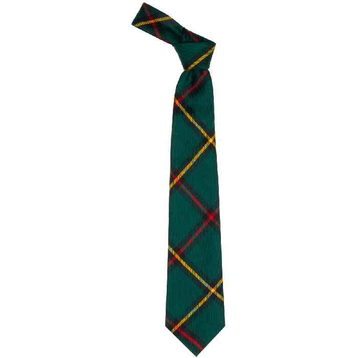 Lochcarron Of Scotland Marr Green Modern Tartan Tie