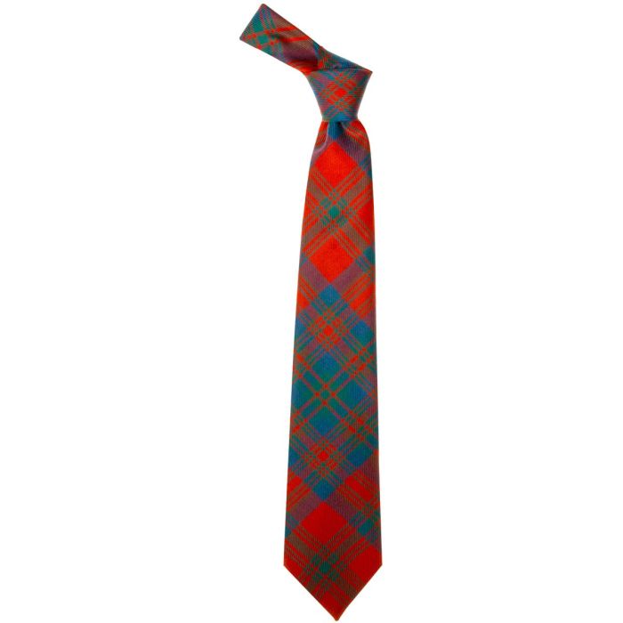 Lochcarron Of Scotland Matheson Red Ancient Tartan Tie