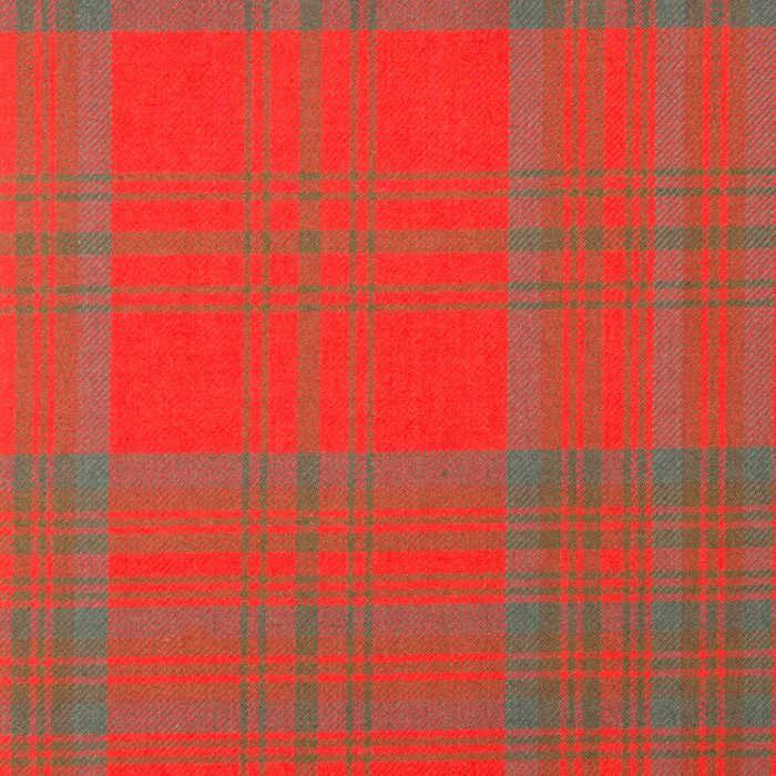 lochcarron of scotland Matheson Red Weathered Heavyweight Tartan Fabric