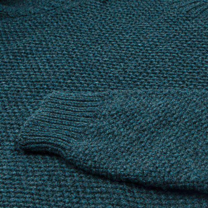 Lochcarron Of Scotland Men's Brodie Lugano Chunky Knitted Wool Crew Neck Jumper