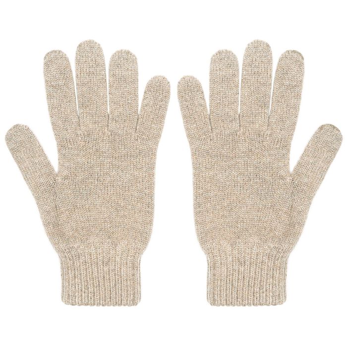 Lochcarron Of Scotland Mens Luxury Otter Cashmere Gloves