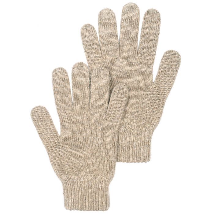 lochcarron of scotland Mens Luxury Otter Cashmere Gloves