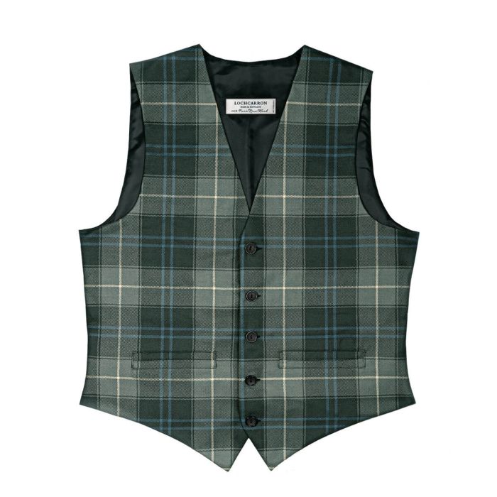 lochcarron of scotland Mens Reiver Tartan Waistcoat / Vest