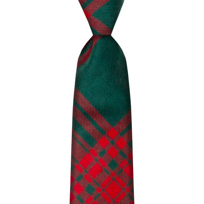 lochcarron of scotland Menzies Green Modern Tartan Tie