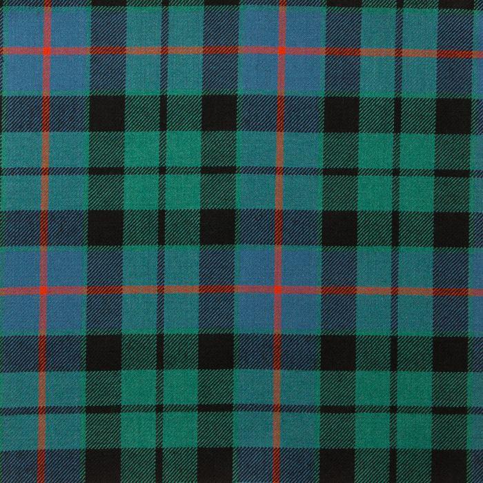 lochcarron of scotland Morrison Green Ancient Lightweight Tartan Fabric
