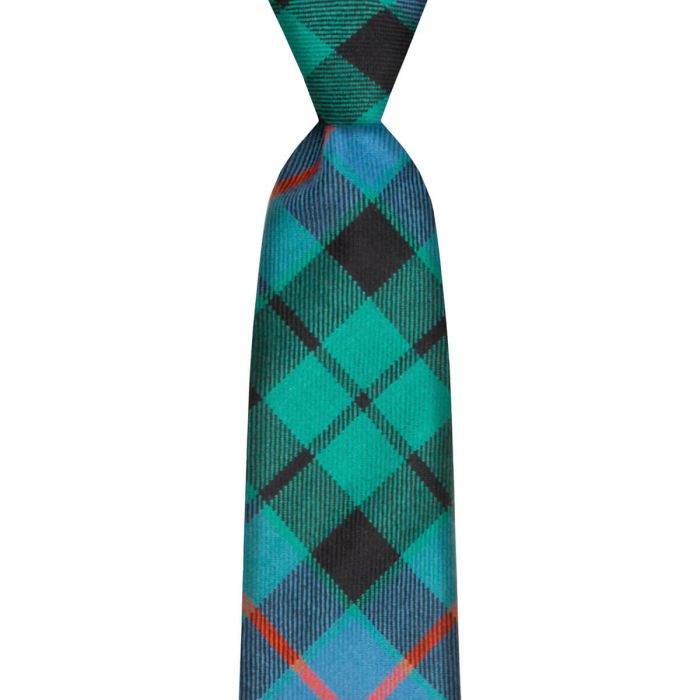 lochcarron of scotland Morrison Green Ancient Tartan Tie
