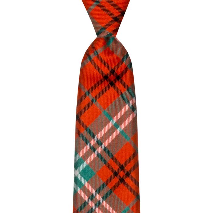 lochcarron of scotland Morrison Red Ancient Tartan Tie