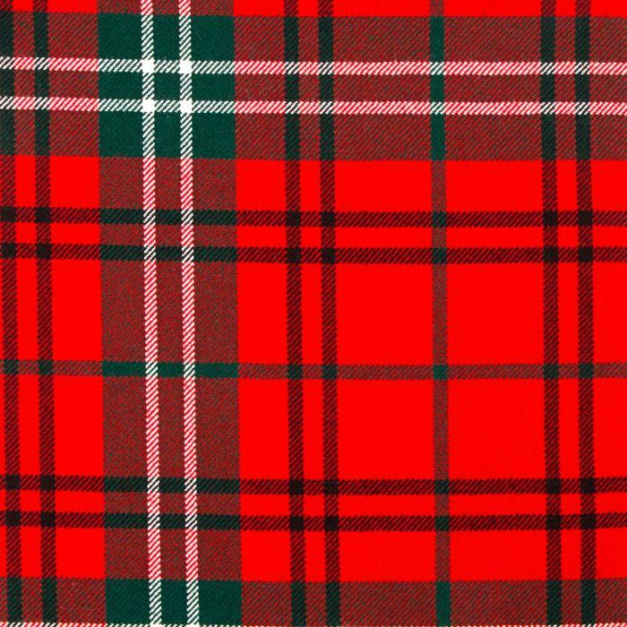 lochcarron of scotland Morrison Red Modern Heavyweight Tartan Fabric