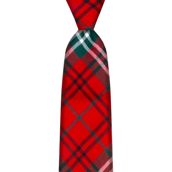 lochcarron of scotland Morrison Red Modern Tartan Tie