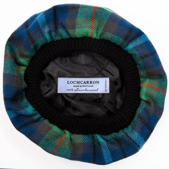 Lochcarron Of Scotland New York City Tartan Brushed Wool Tam
