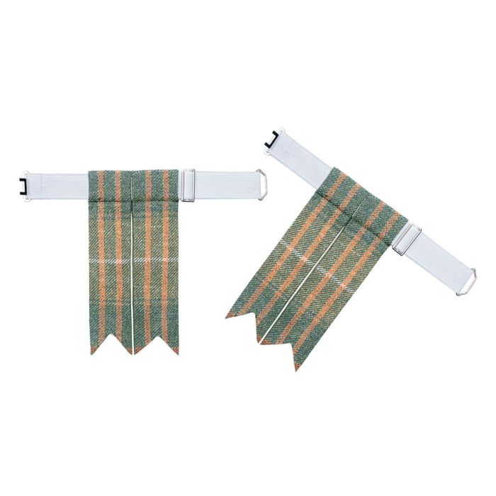 Lochcarron Of Scotland Patriot Moorland Selkirk Heavyweight Tweed Flashes