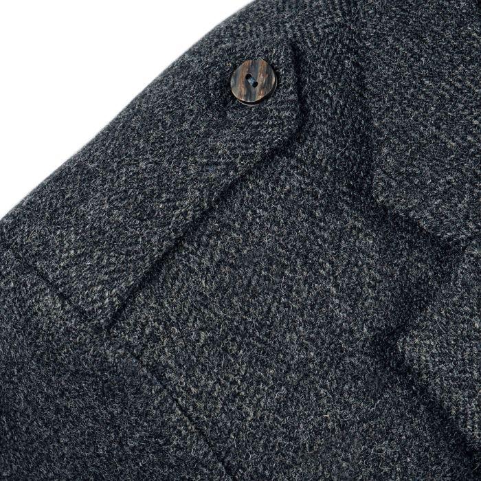 Lochcarron Of Scotland Porters Grey Shetland Tweed Argyll Kilt Jacket