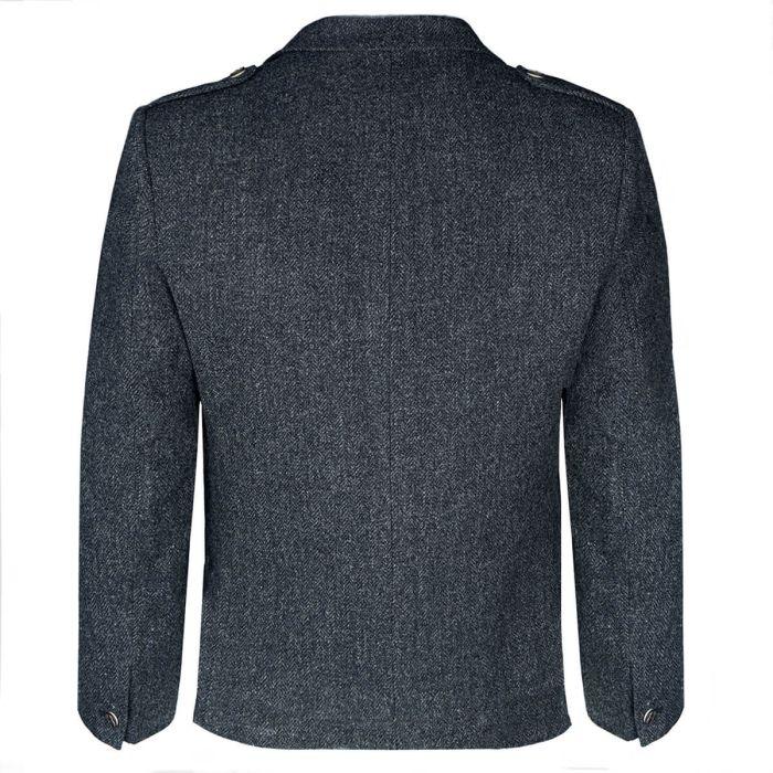 Lochcarron Of Scotland Porters Grey Shetland Tweed Crail Kilt Jacket