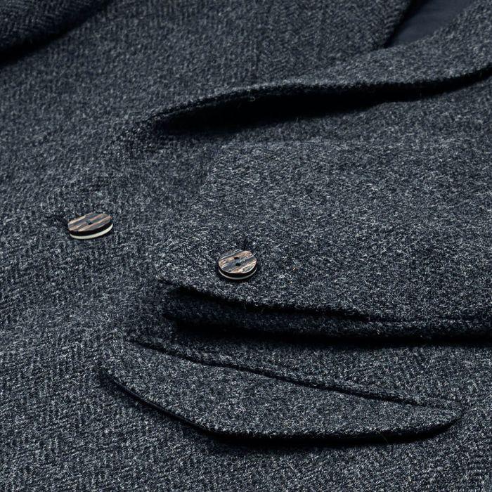 Lochcarron Of Scotland Porters Grey Shetland Tweed Crail Kilt Jacket