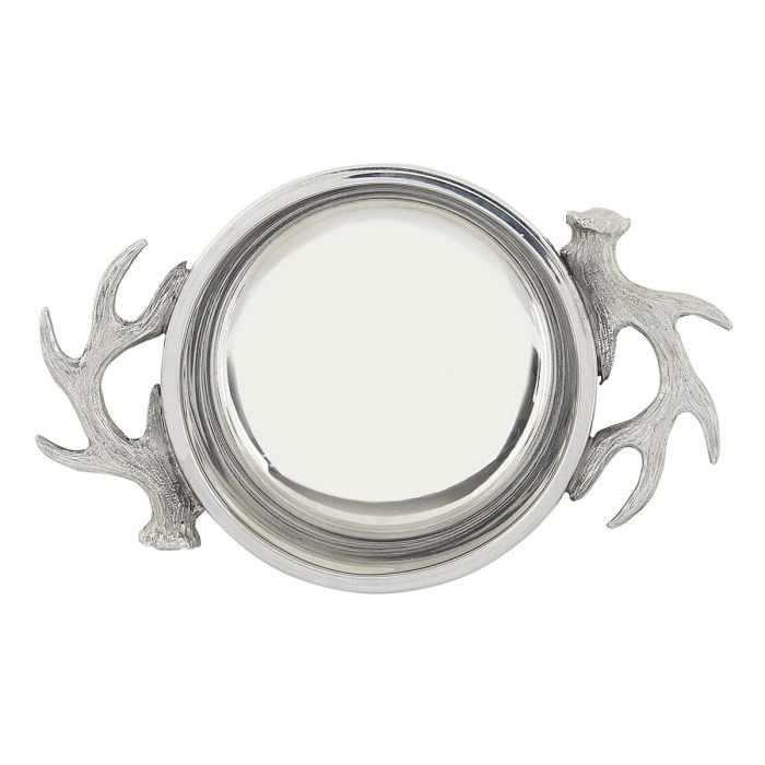 Lochcarron Of Scotland Quaich With Stag Antler Design