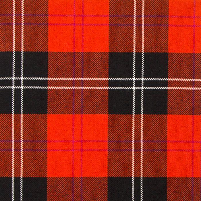 lochcarron of scotland Ramsay Red Ancient Heavyweight Tartan Fabric