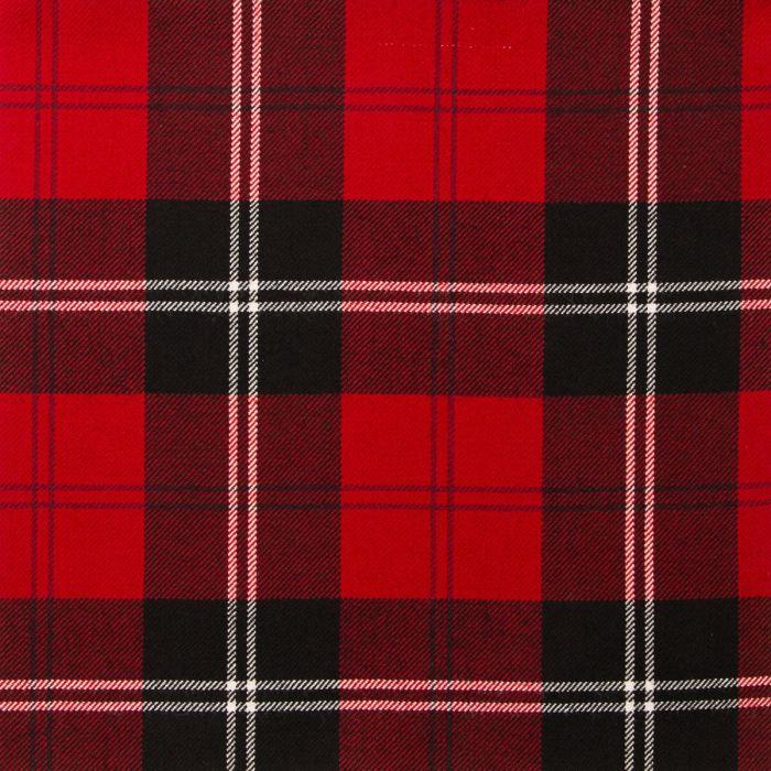 lochcarron of scotland Ramsay Red Modern Lightweight Tartan Fabric