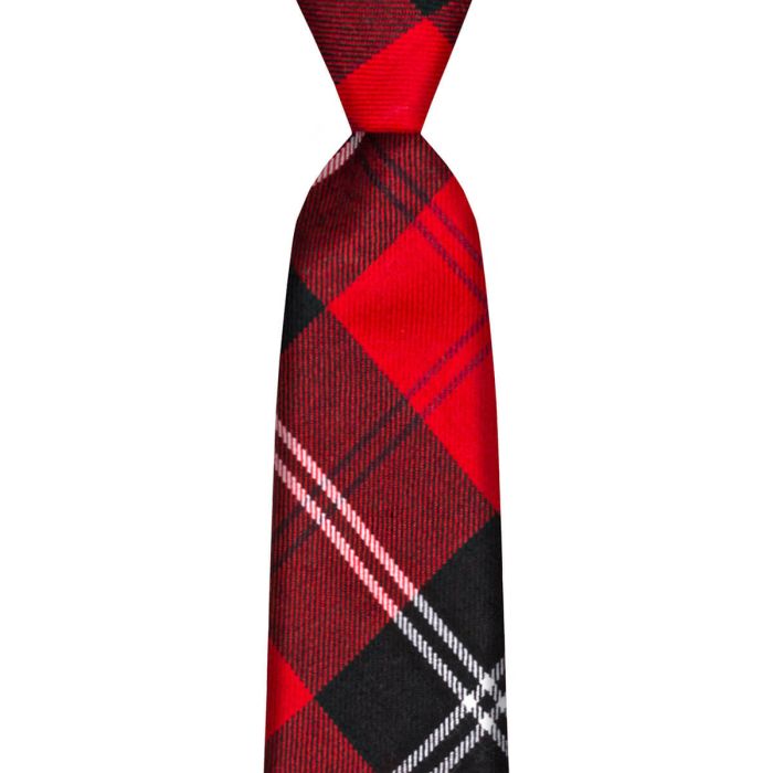 lochcarron of scotland Ramsay Red Modern Tartan Tie