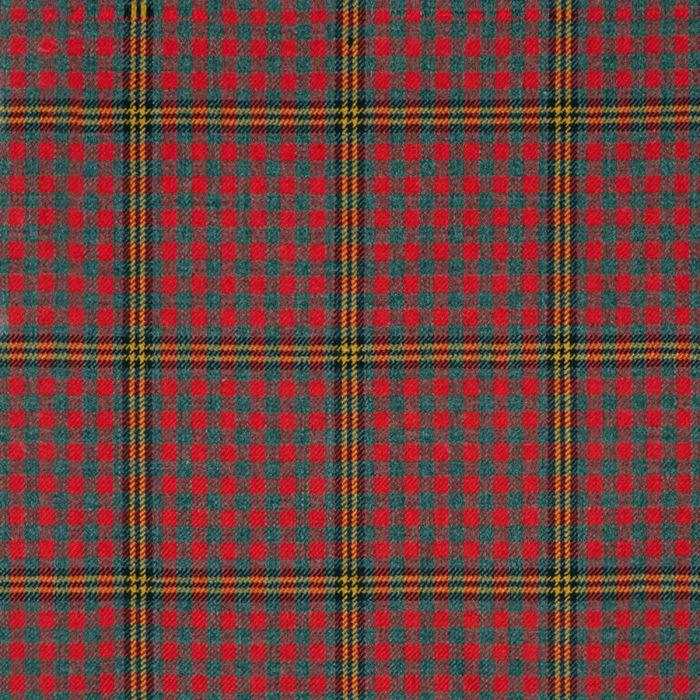 lochcarron of scotland Red Red Rose Lightweight Tartan Fabric