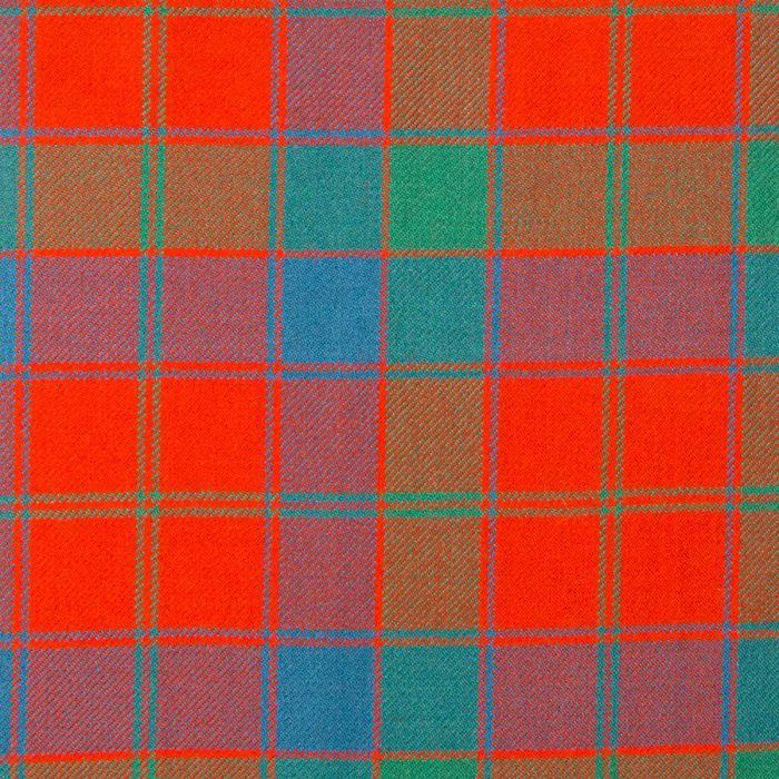 lochcarron of scotland Robertson Red Ancient Heavyweight Tartan Fabric