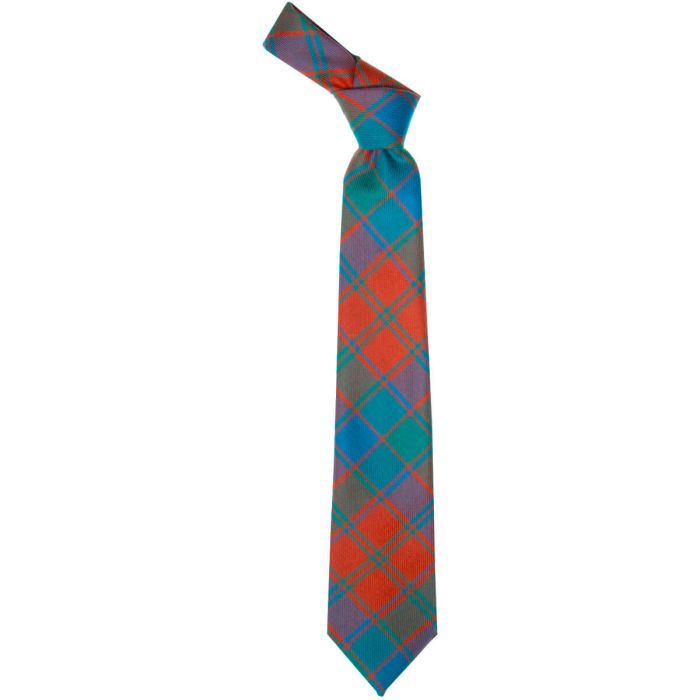 Lochcarron Of Scotland Robertson Red Ancient Tartan Tie