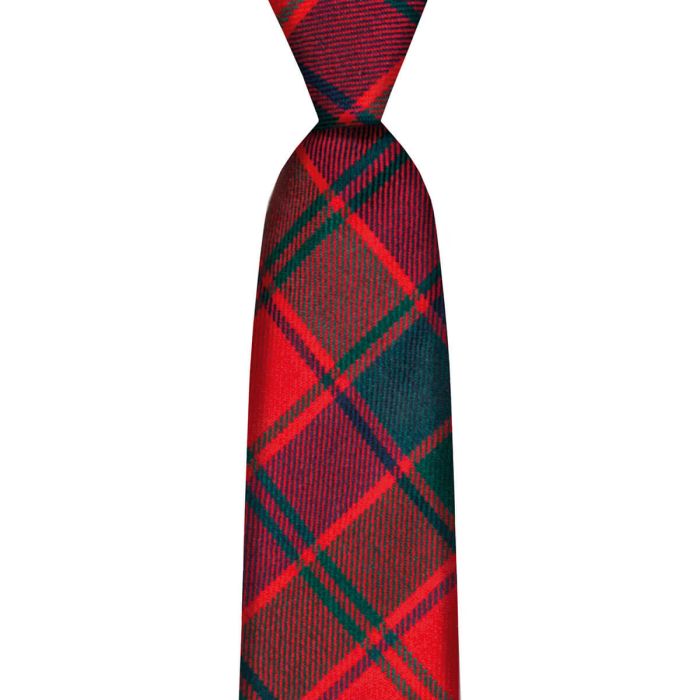 lochcarron of scotland Robertson Red Modern Tartan Tie