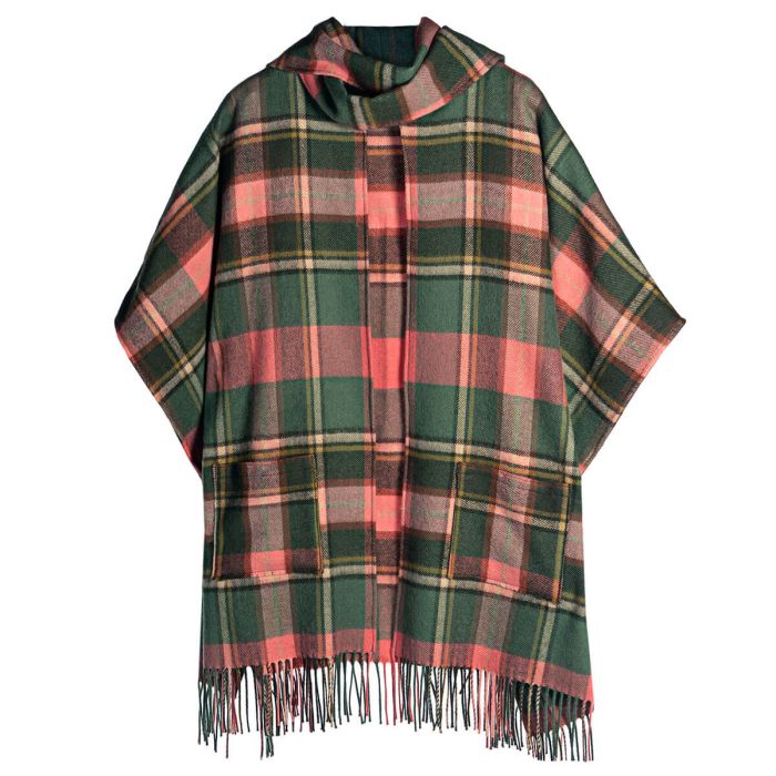 Lochcarron Of Scotland Robyn Bruce Of Kinnaird Antique Tartan Lambswool Jacket