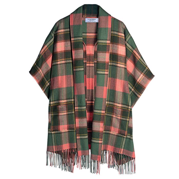 lochcarron of scotland Robyn Bruce of Kinnaird Antique Tartan Lambswool Jacket