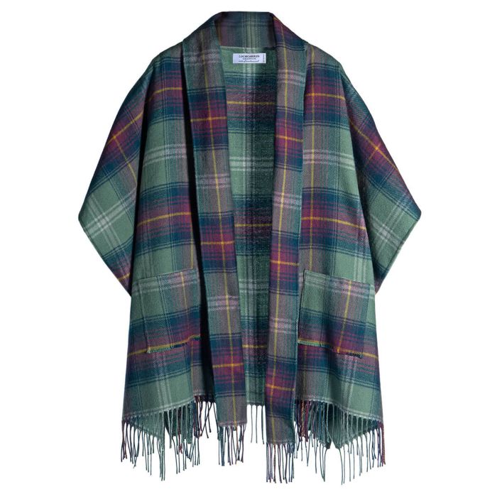 lochcarron of scotland Robyn Hame Tartan Lambswool Jacket