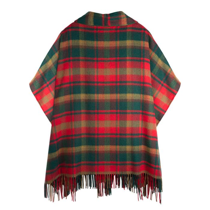 Lochcarron Of Scotland Robyn Maple Leaf Canadian Tartan Lambswool Jacket