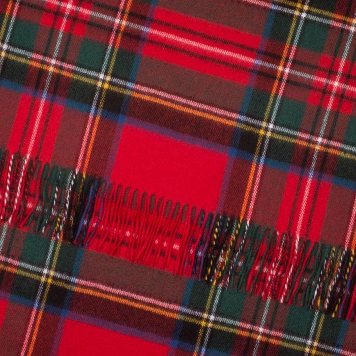 Lochcarron Of Scotland Robyn Stewart Royal Modern Tartan Lambswool Jacket