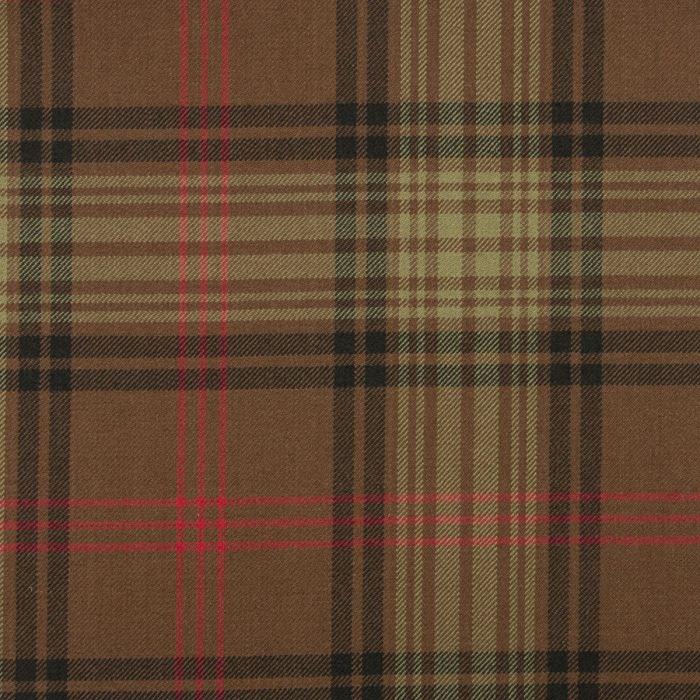 lochcarron of scotland Ross Hunting Weathered Medium Weight Tartan Fabric