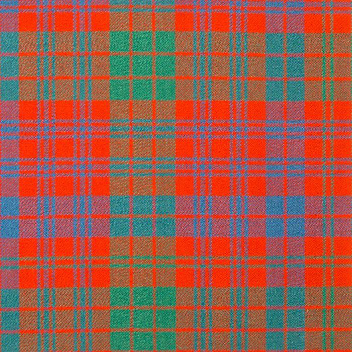 lochcarron of scotland Ross Red Ancient Heavyweight Tartan Fabric
