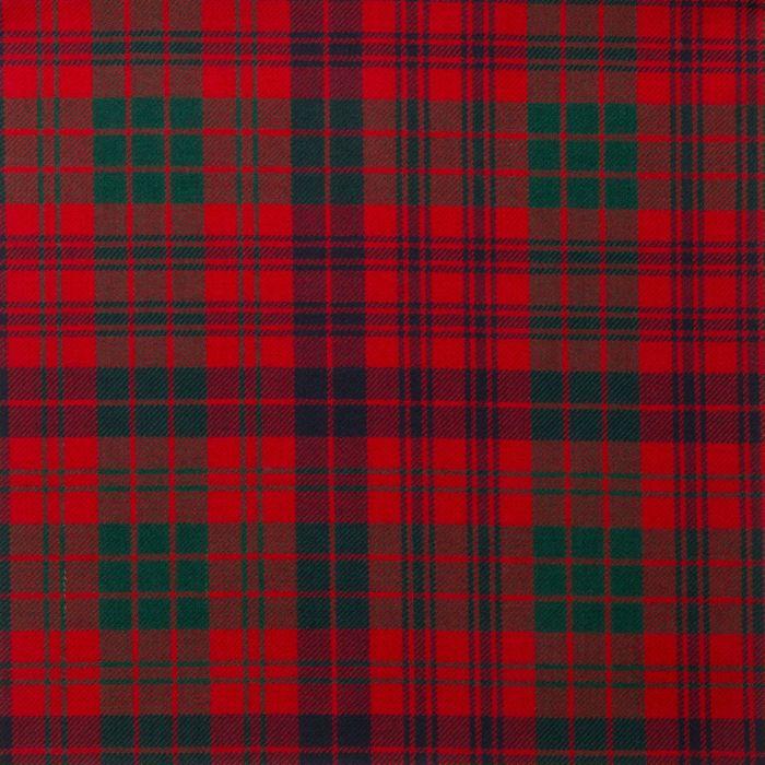 lochcarron of scotland Ross Red Modern Lightweight Tartan Fabric