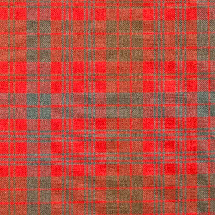 lochcarron of scotland Ross Red Weathered Heavyweight Tartan Fabric