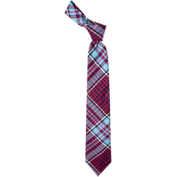 Lochcarron Of Scotland Royal Canadian Airforce Tartan Tie