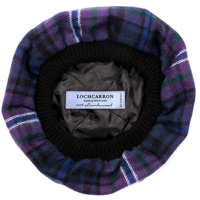Lochcarron Of Scotland Scotland Forever Modern Tartan Brushed Wool Tam