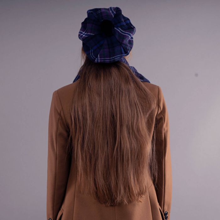 Lochcarron Of Scotland Scotland Forever Modern Tartan Brushed Wool Tam