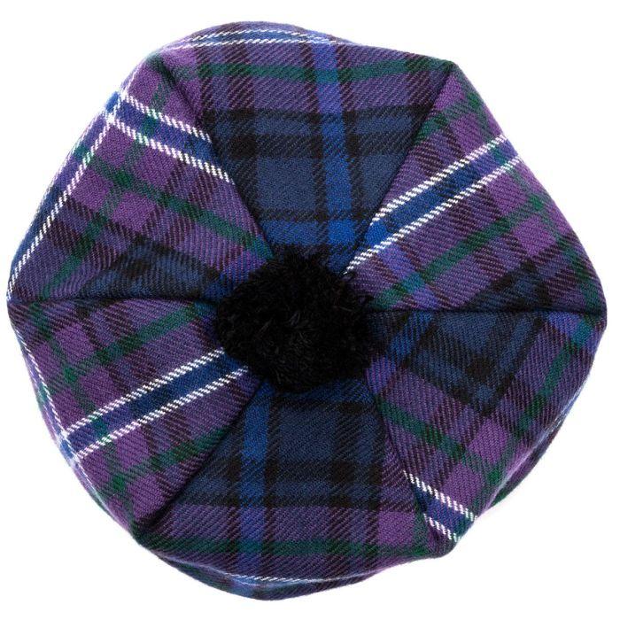 lochcarron of scotland Scotland Forever Modern Tartan Brushed Wool Tam