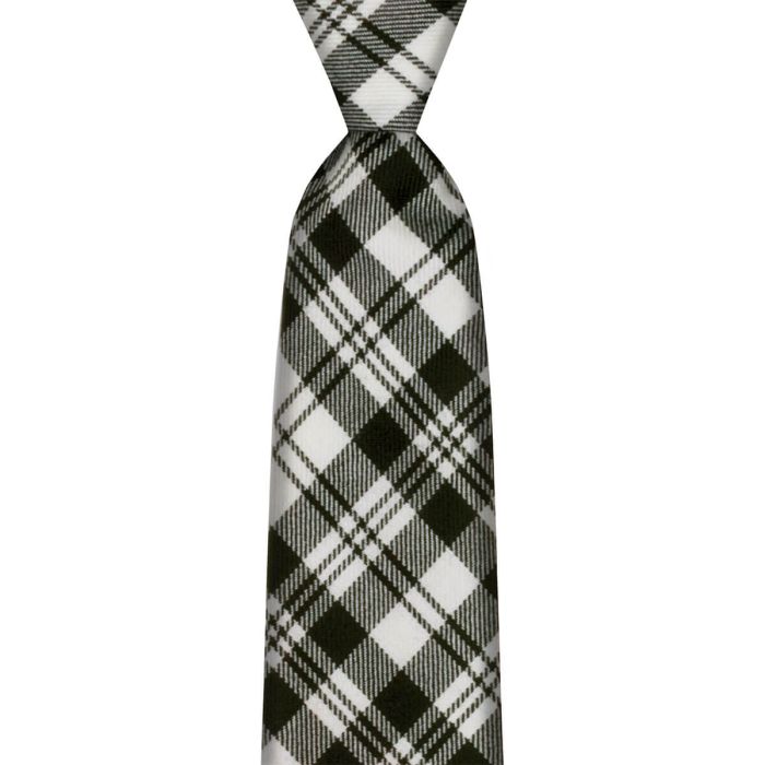 lochcarron of scotland Scott Black/White Modern Tartan Tie
