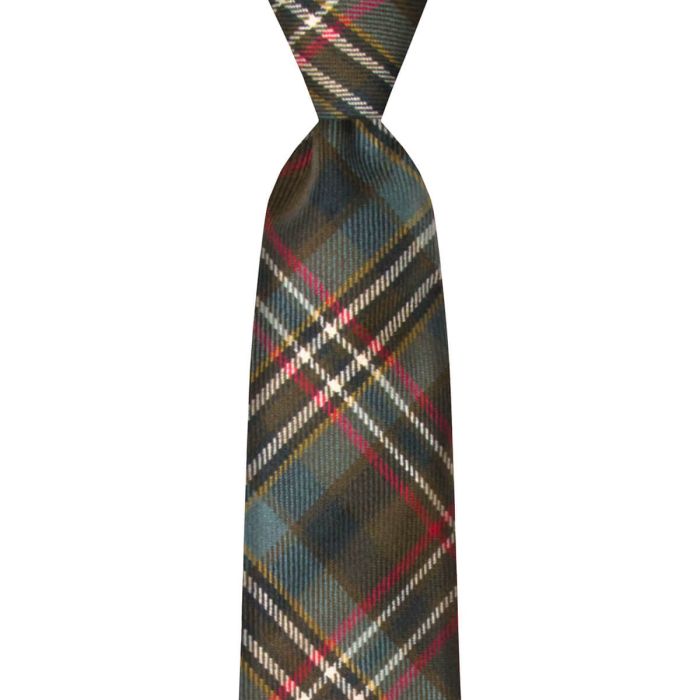 lochcarron of scotland Scott Green Weathered Tartan Tie