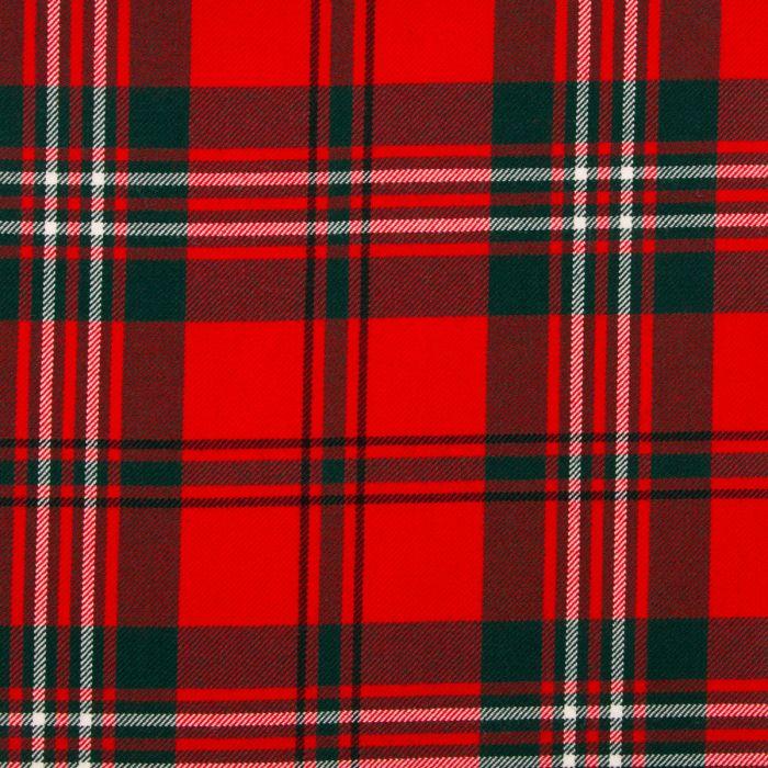 lochcarron of scotland Scott Red Modern Medium Weight Tartan Fabric