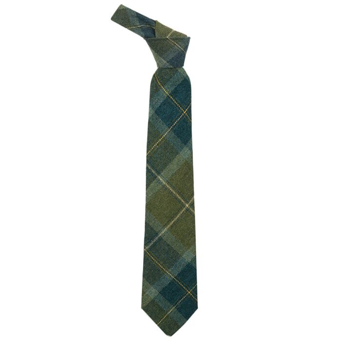 Lochcarron Of Scotland Scottish Borderland Weathered Selkirk Heavyweight Tweed Tie