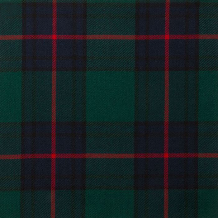 lochcarron of scotland Shaw Green Modern Lightweight Tartan Fabric