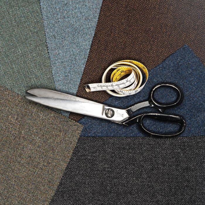 lochcarron of scotland Shetland Medium Weight Tweed Fabric Sample