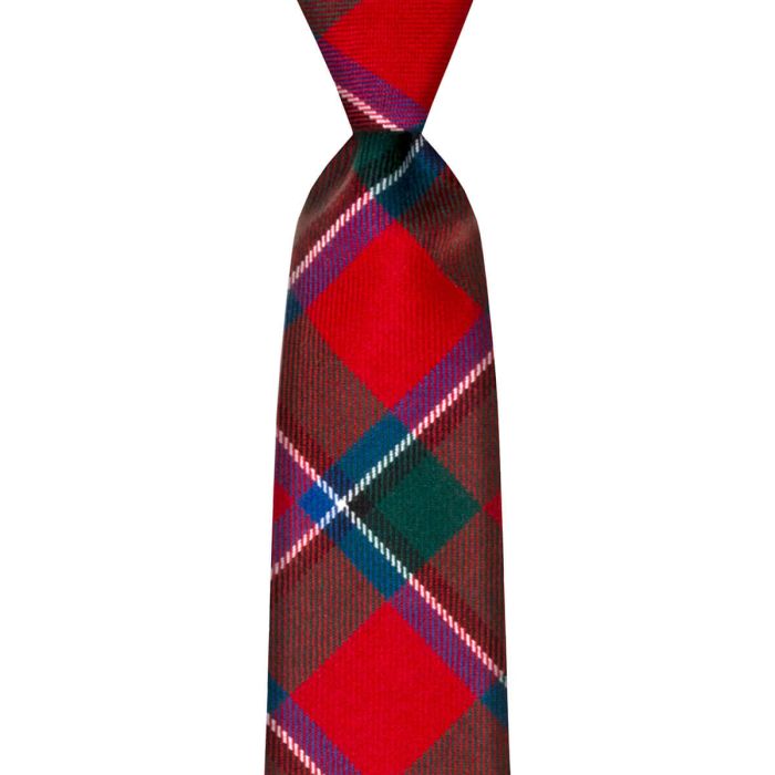 lochcarron of scotland Sinclair Red Modern Tartan Tie