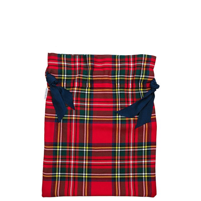 Lochcarron Of Scotland Small Santa Sack - Stewart Royal Modern