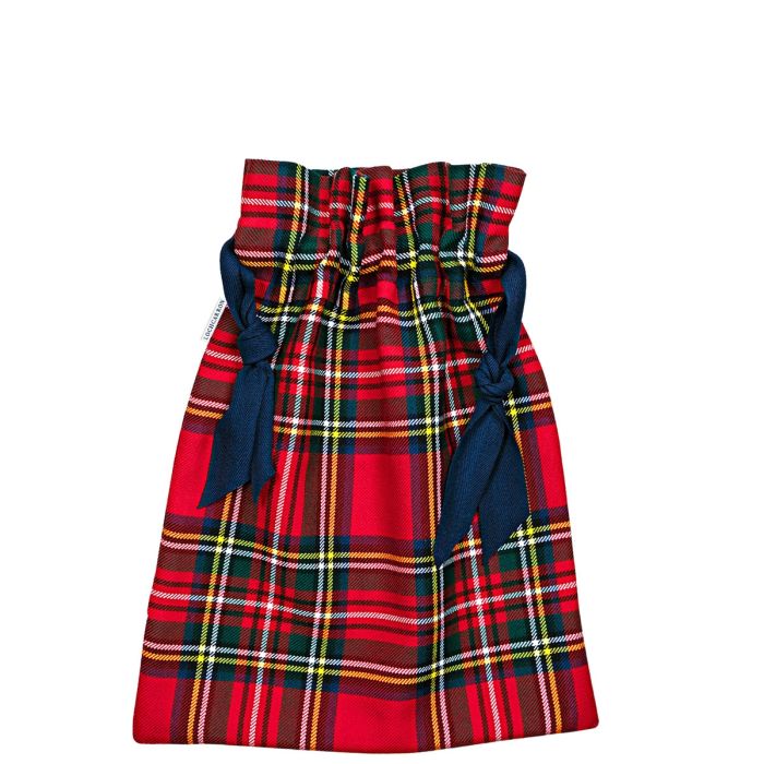 lochcarron of scotland Small Santa Sack - Stewart Royal Modern