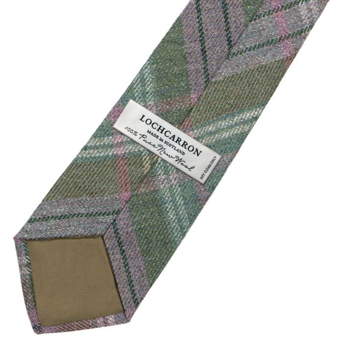 Lochcarron Of Scotland Spirit Of Scotland Weathered Selkirk Heavyweight Tweed Tie