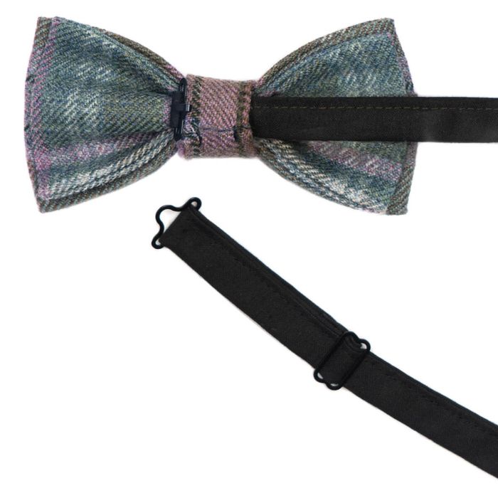 Lochcarron Of Scotland Spirit Of Scotland Weathered Selkirk Heavyweight Tweed Bow Tie